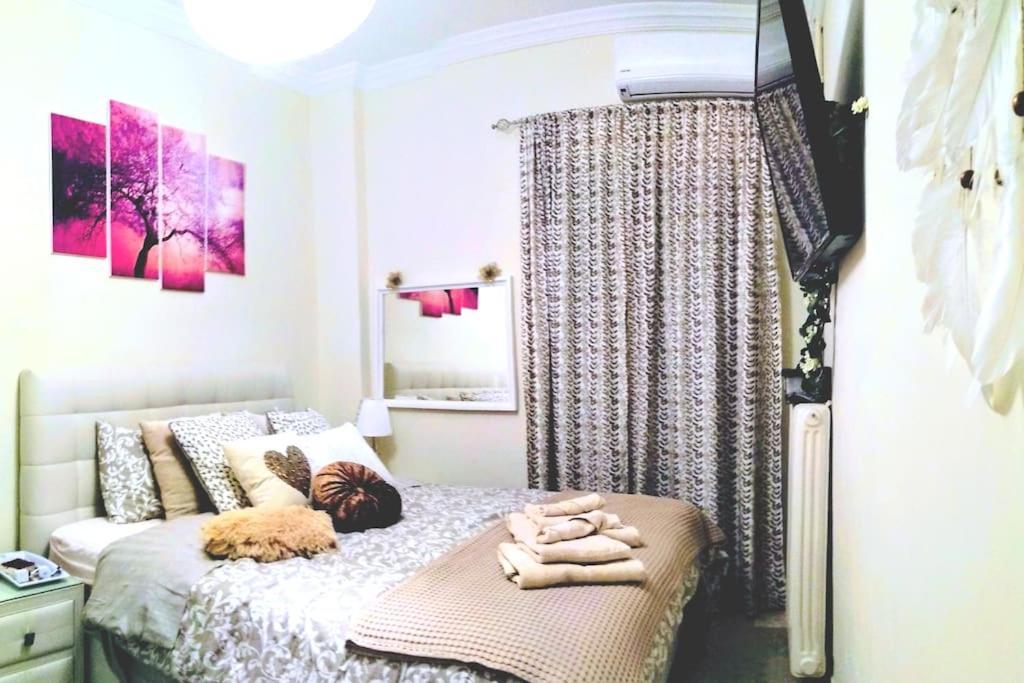 Theano'S Cozy & Quiet Lux Central Flat - Wifi & Full Amenities Патра Экстерьер фото