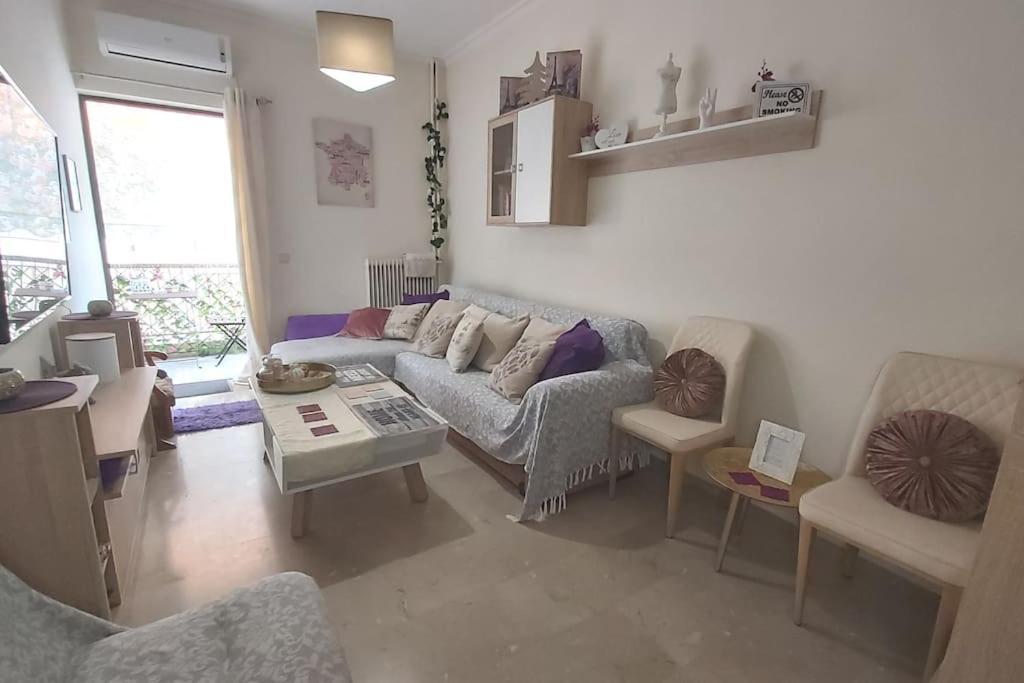 Theano'S Cozy & Quiet Lux Central Flat - Wifi & Full Amenities Патра Экстерьер фото