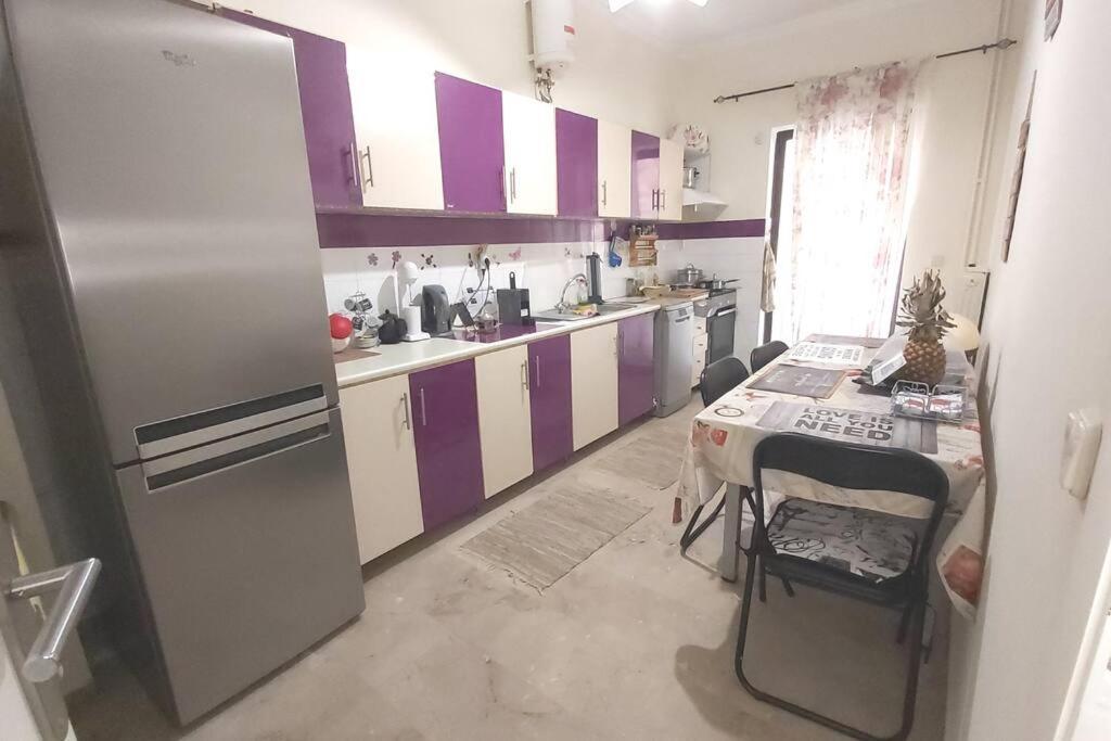 Theano'S Cozy & Quiet Lux Central Flat - Wifi & Full Amenities Патра Экстерьер фото
